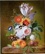 unknow artist Floral, beautiful classical still life of flowers.041 France oil painting artist